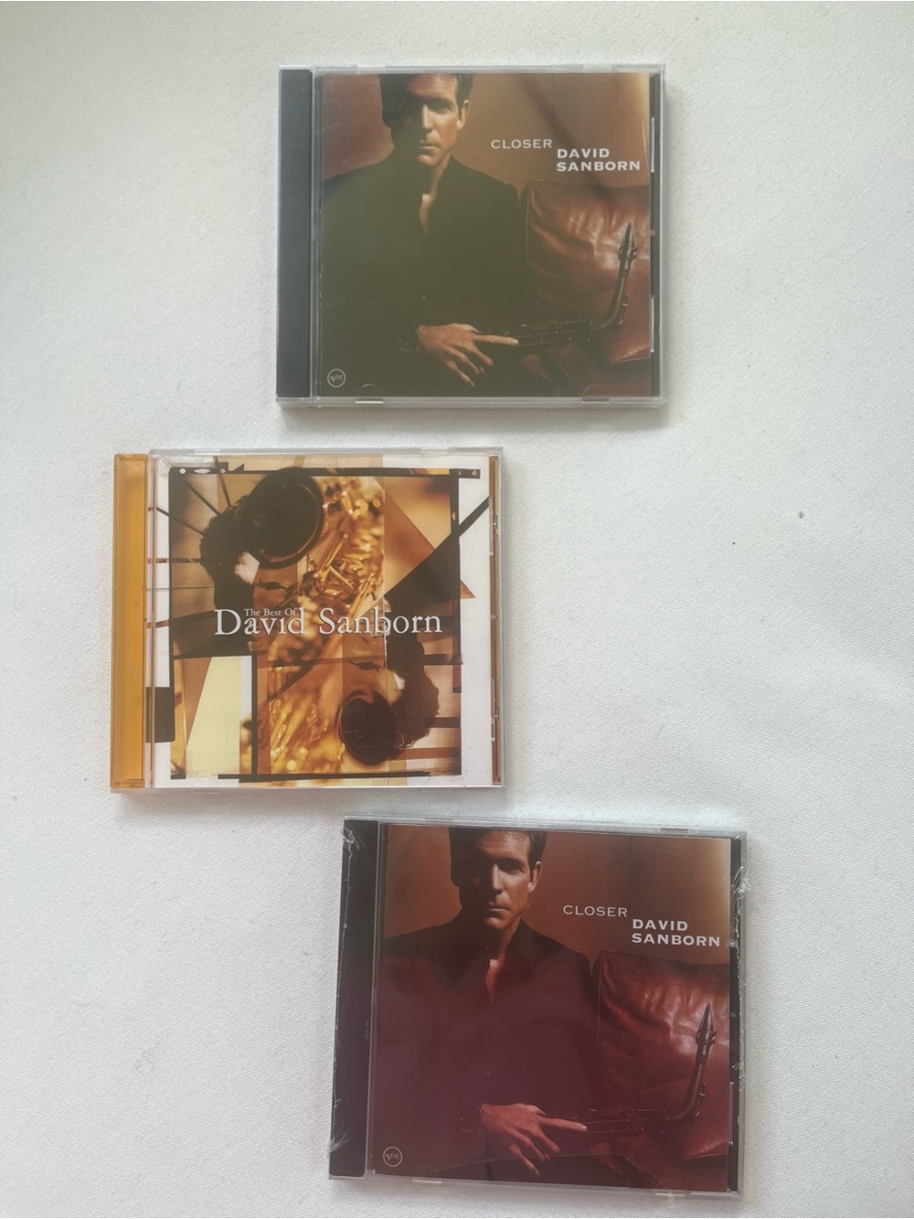 CD Set — DAVID SANBORN /Best of and Closer/2 unopened CD’s